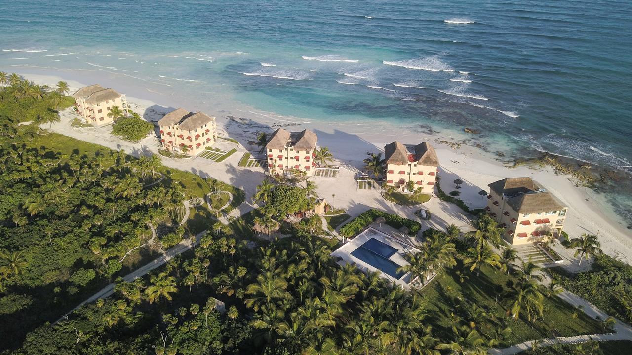 Caleta Tankah Hotel Tulum Esterno foto