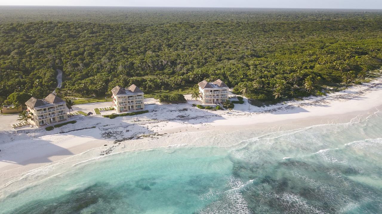 Caleta Tankah Hotel Tulum Esterno foto